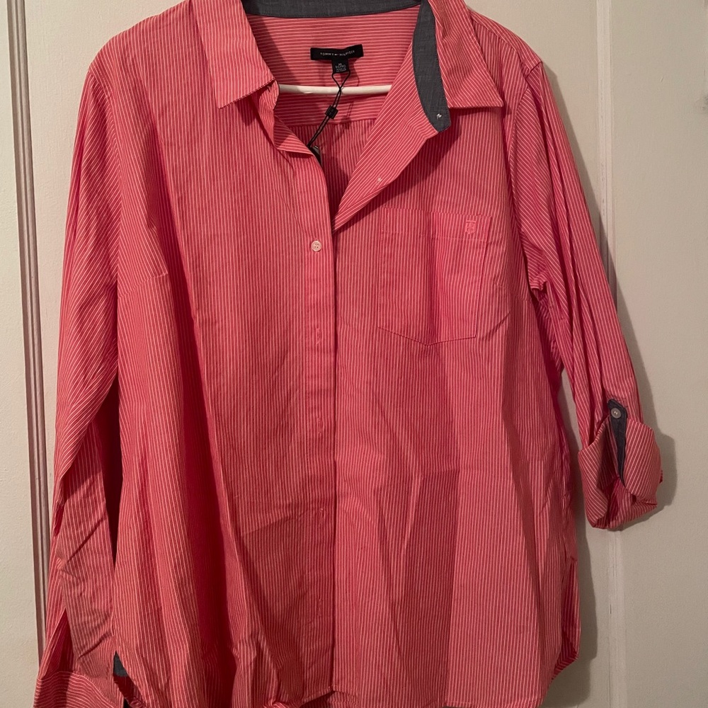 Button down blouse by Tommy Hilfiger